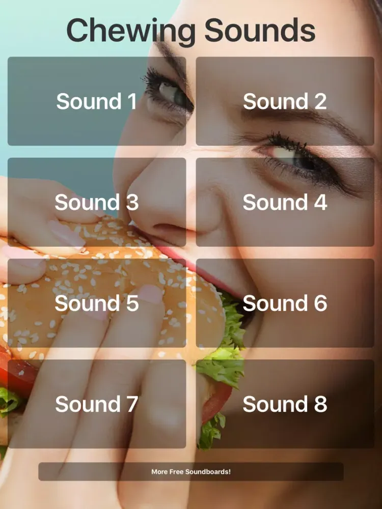 Chewing Sounds iPad 應用截圖