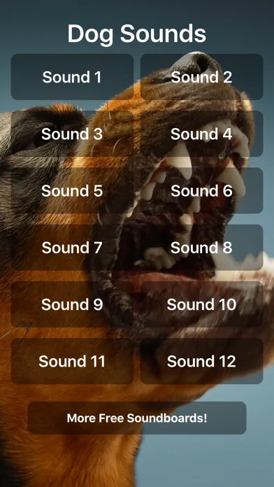 Screenshot di Dog Sounds!