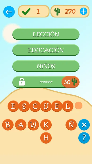 Adivina las palabras español Ekran Görüntüleri