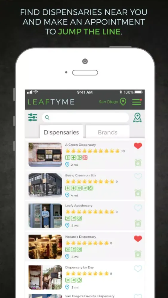 LEAF TYME Cannabis & Marijuana Screenshots