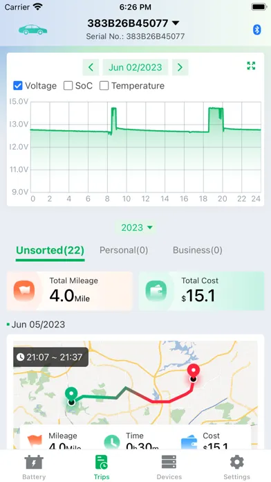 Capturas de pantalla de Smart Battery 24V