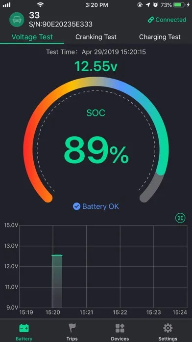 Tangkapan layar Live Monitor