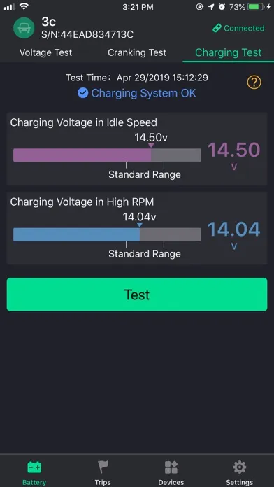 Tangkapan layar Live Monitor