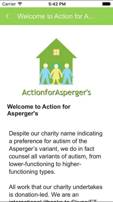 Action for Asperger's应用截图