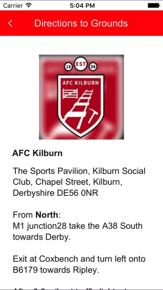 Central Midlands Football League Ekran Görüntüleri