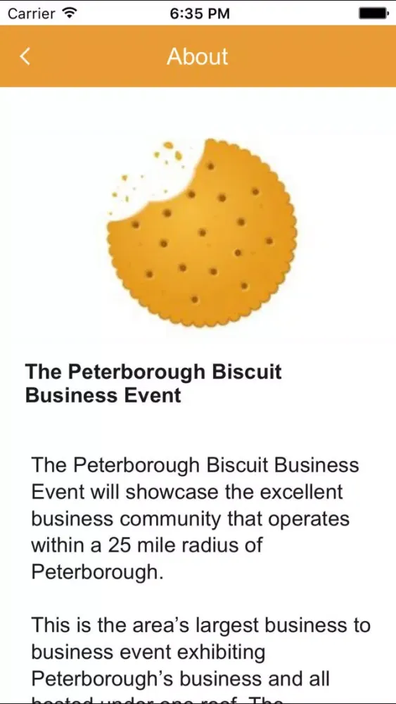 Peterborough Biscuit سکرین شاٹس