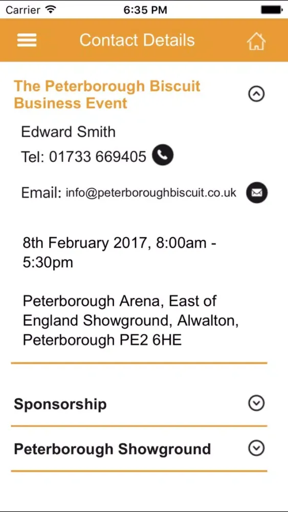 Peterborough Biscuit سکرین شاٹس