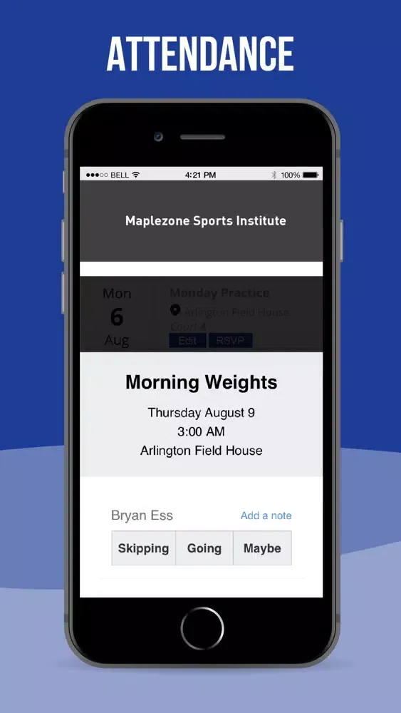 Screenshot di Maplezone Sports Institute