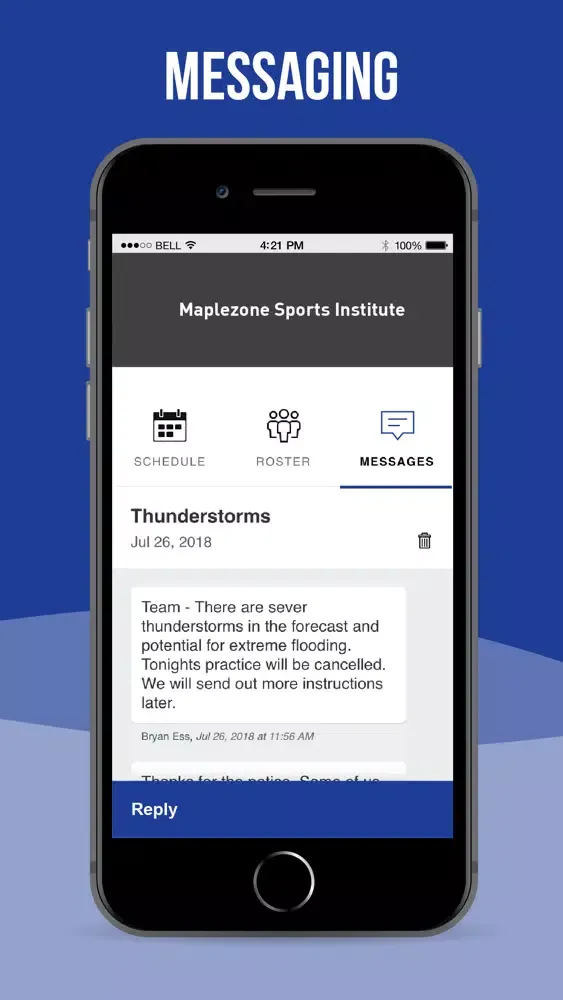 Screenshot di Maplezone Sports Institute