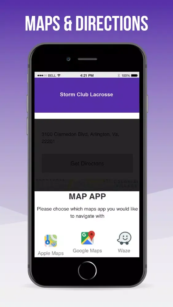 ภาพหน้าจอของ Storm Club Lacrosse