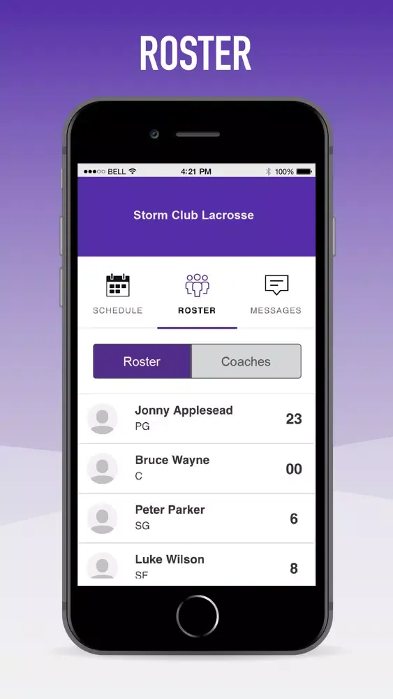 ภาพหน้าจอของ Storm Club Lacrosse