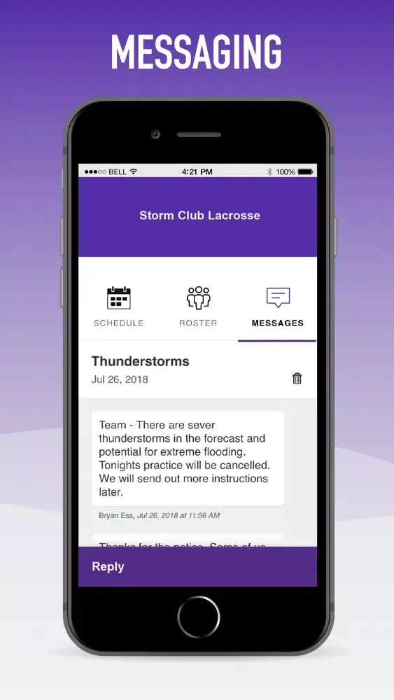 ภาพหน้าจอของ Storm Club Lacrosse