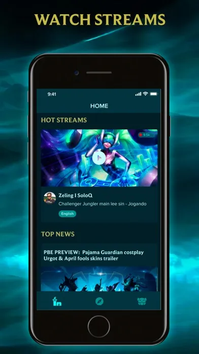 Capturas de pantalla de Leaguing
