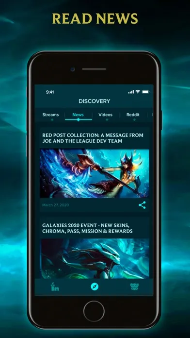 Capturas de pantalla de Leaguing