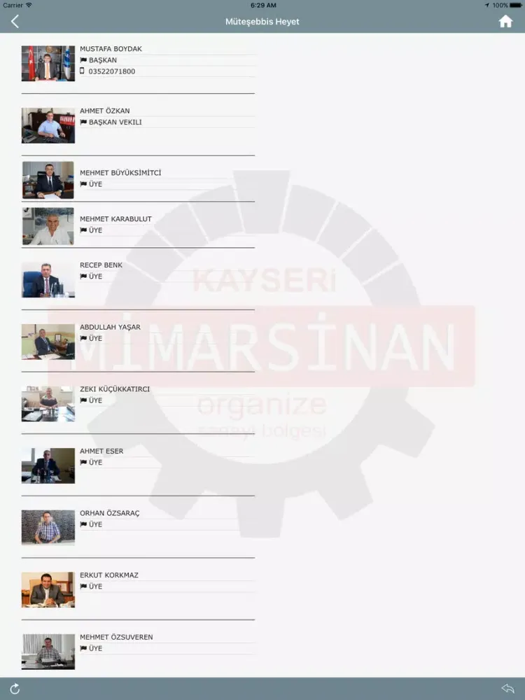 MOSB Mobil iPad  Screenshots