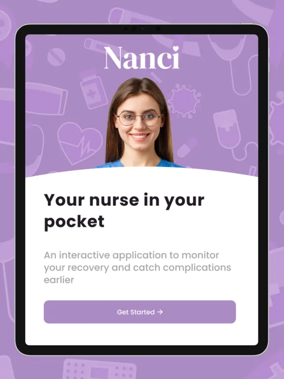 Tangkapan skrin Nanci by Lean6Health iPad 