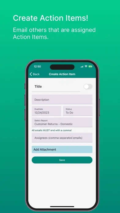 Capturas de pantalla de Lean Impact Map Rpt