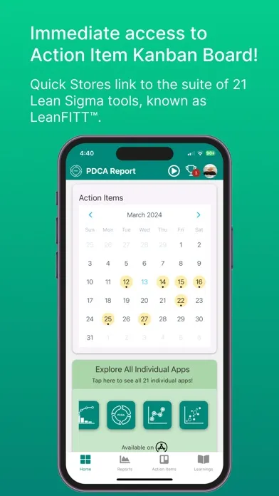 Lean PDCA Rpt स्क्रीनशॉट