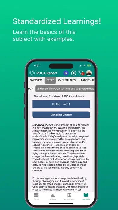 Lean PDCA Rpt स्क्रीनशॉट