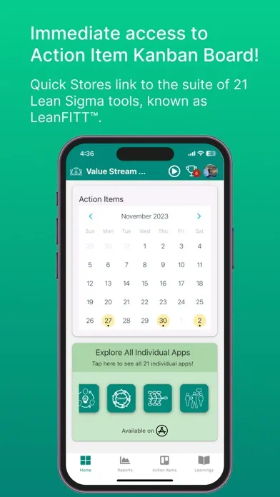 Lean Value Stream Mapping Rpt سکرین شاٹس