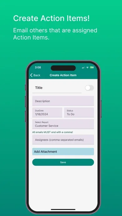 Lean Waste Walk Rpt Screenshots