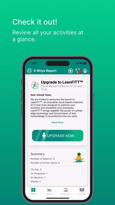 Lean 5 Whys Rpt Screenshots