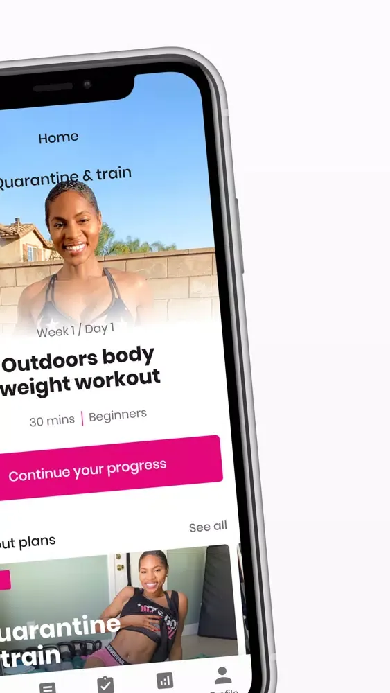 Ảnh chụp màn hình của Lex Be Fit with Alexis Nielsen