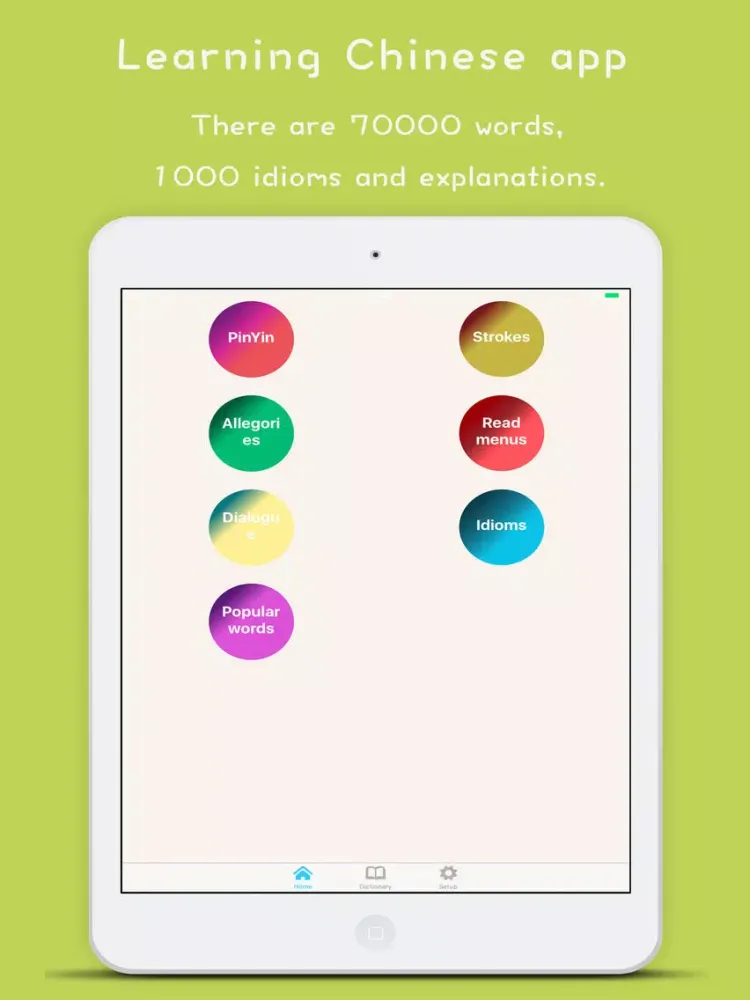 Ảnh chụp màn hình của Learn Chinese Mandarin - Easy iPad 