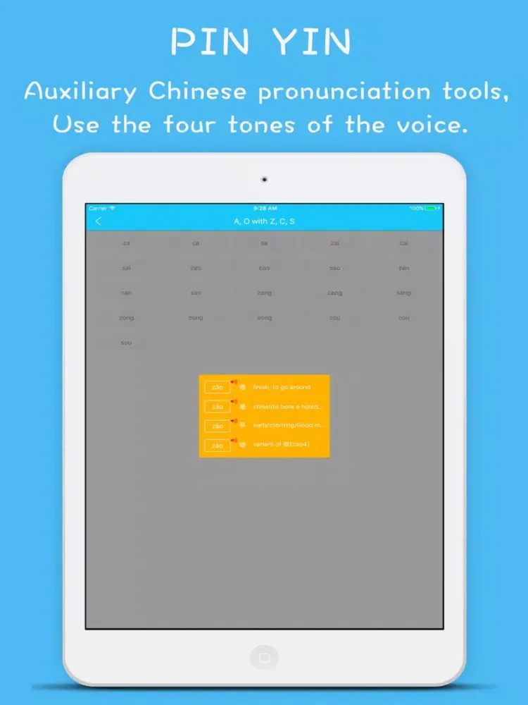 Ảnh chụp màn hình của Learn Chinese Mandarin - Easy iPad 