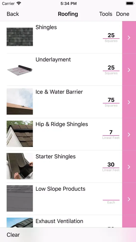 Tangkapan layar Owens Corning Roofing ProSell
