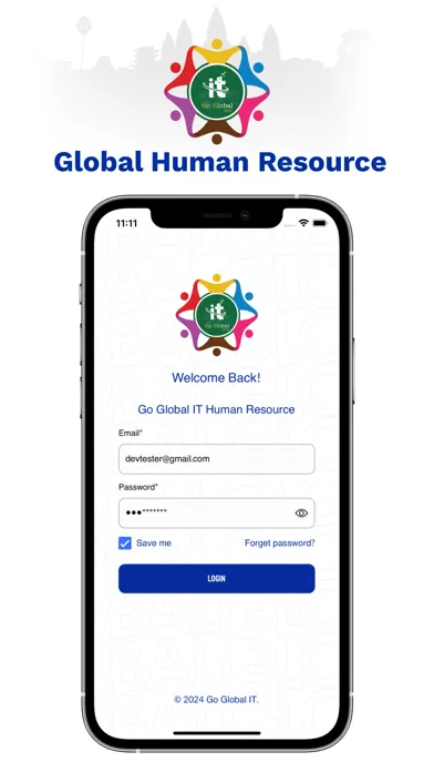 Global Human Resource Screenshots