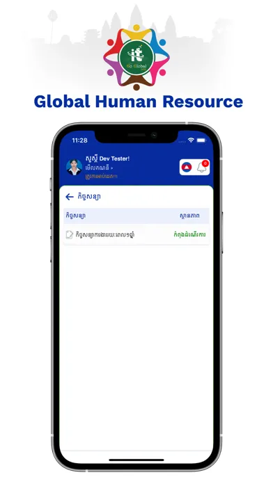 Global Human Resource Screenshots