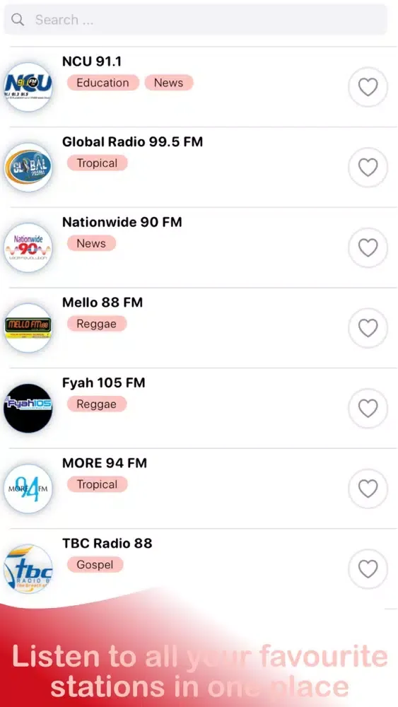 Island Radio سکرین شاٹس