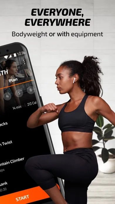 Capturas de tela do Fitness Coach: Workout Trainer
