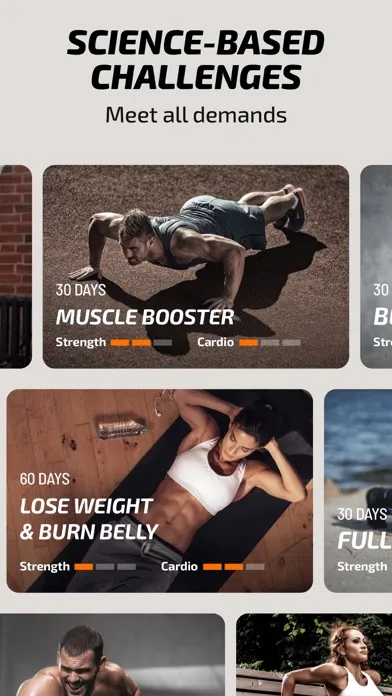 Capturas de tela do Fitness Coach: Workout Trainer