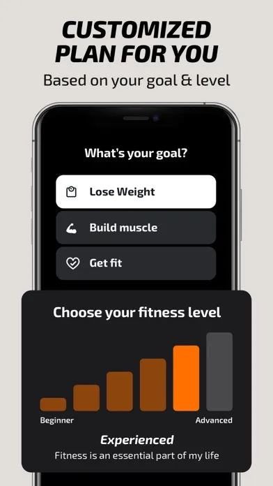Capturas de tela do Fitness Coach: Workout Trainer