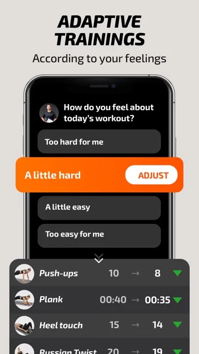 Capturas de tela do Fitness Coach: Workout Trainer