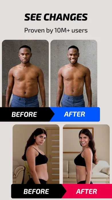 Capturas de tela do Fitness Coach: Workout Trainer