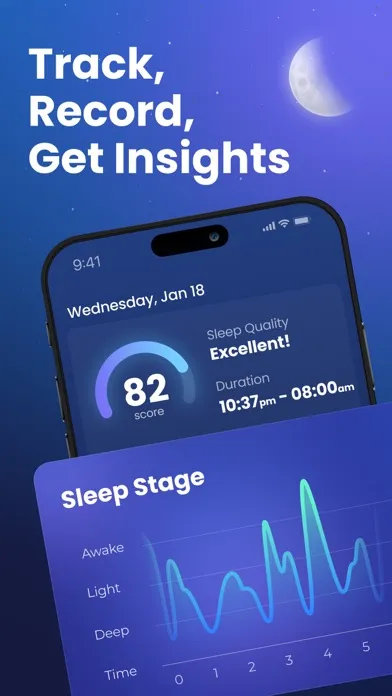 Sleep Tracker: Recorder, Sound Screenshots