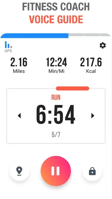 Tangkapan skrin Run Tracker - GPS Run Trainer
