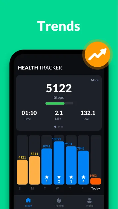 Step Tracker · Step Counter Screenshots