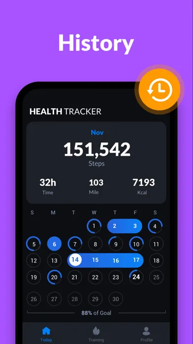 Step Tracker · Step Counter Screenshots