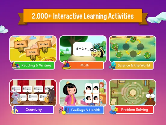 Captures d'écran de LeapFrog Academy™ Learning iPad 