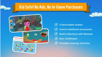 Captures d'écran de LeapFrog Academy™ Learning