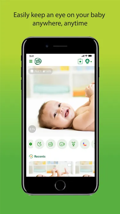 Tangkapan layar LeapFrog Baby Care+