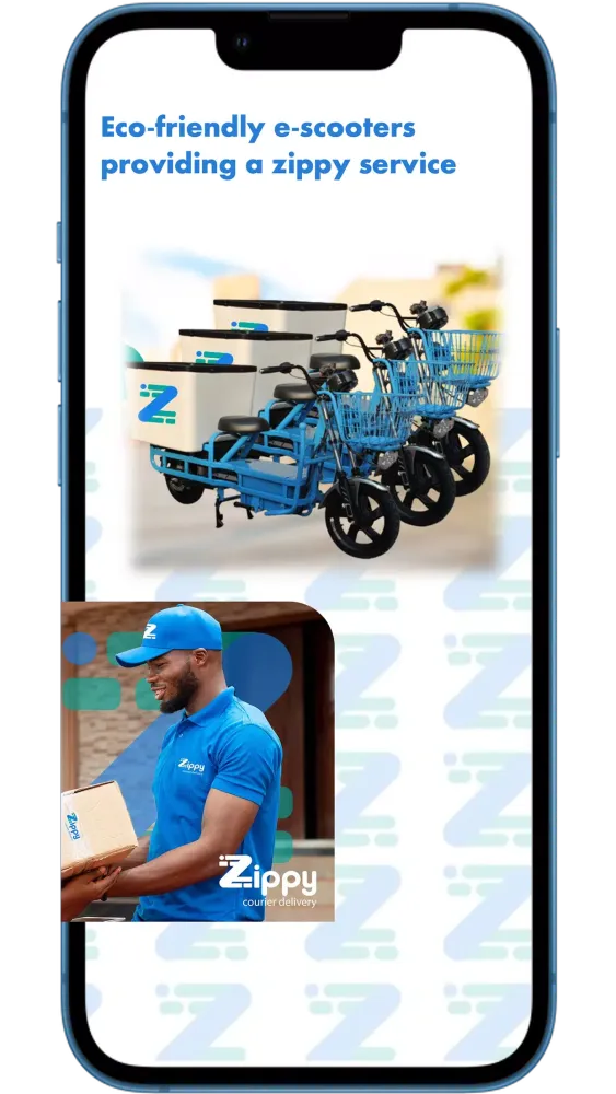 Ảnh chụp màn hình của Zippy Delivery