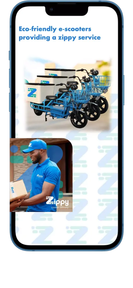 Ảnh chụp màn hình của Zippy Delivery