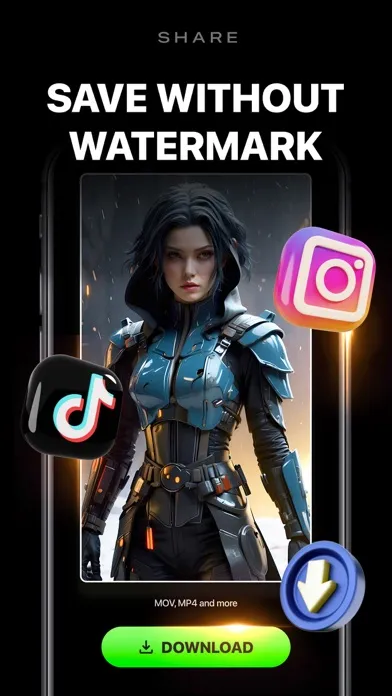 Reel Maker & AI Templates Ekran Görüntüleri