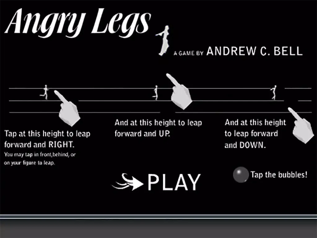 Capturas de pantalla de Angry Legs iPad 