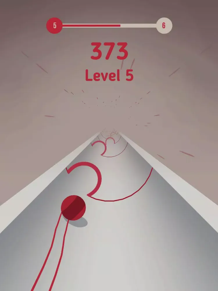 Zrzuty ekranu Ball Road - Color‘s Sky iPad 